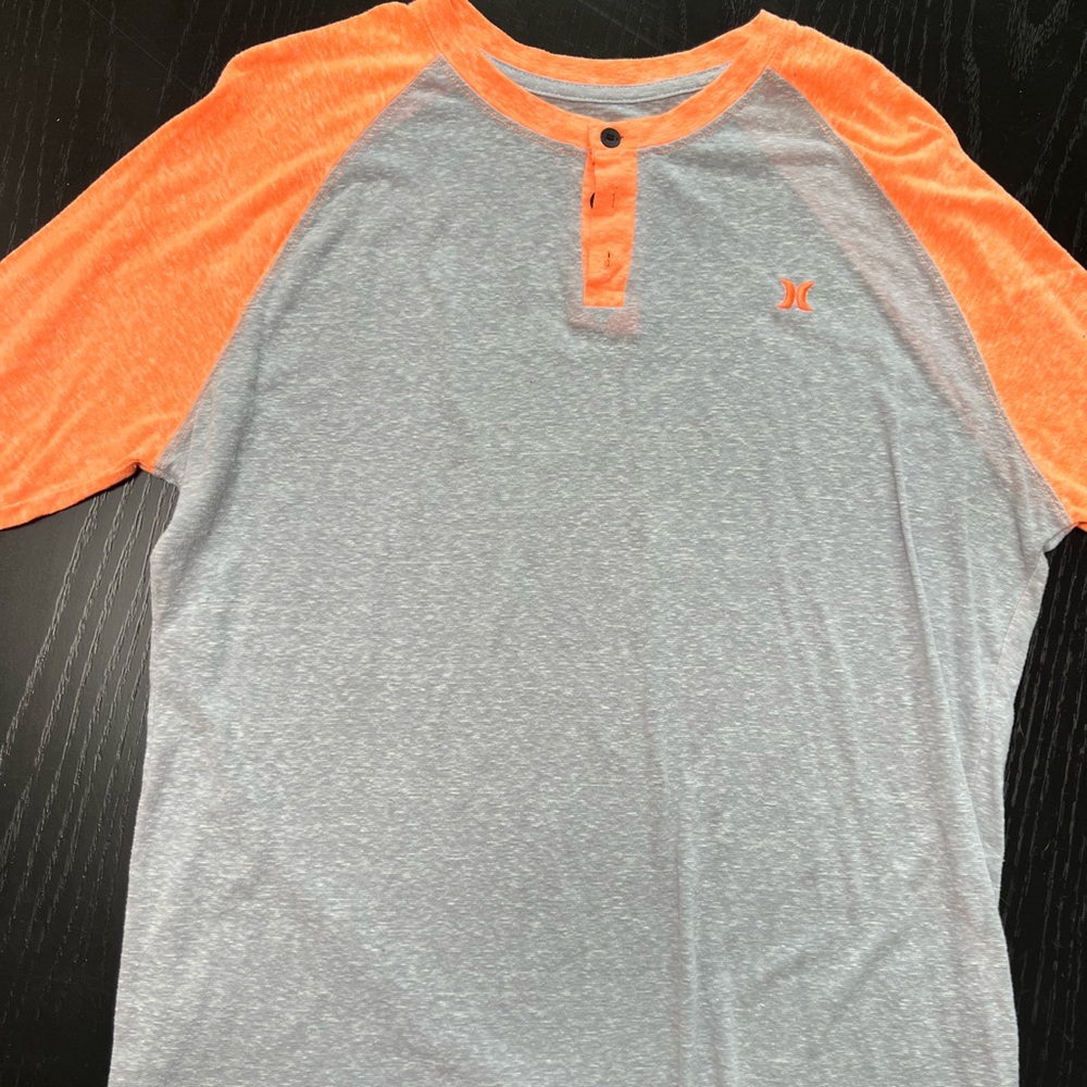 Mens hurly 3/4 length shirt